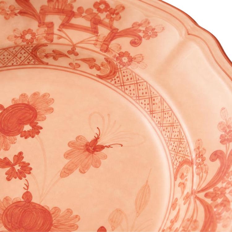 Piatto fondo 25cm Garofano Rosa