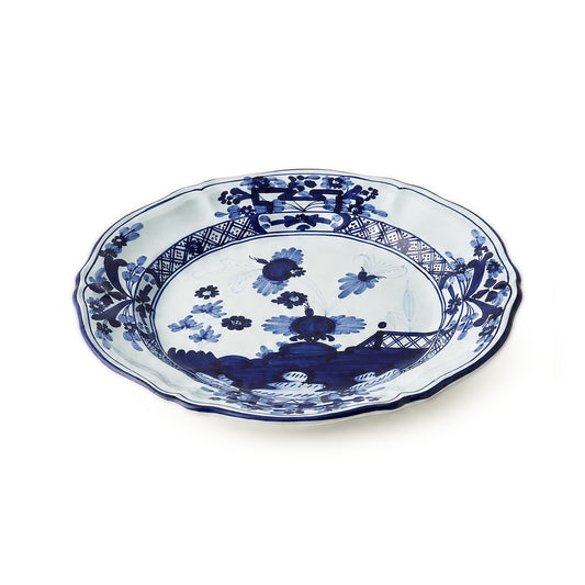 Piatto piano 25cm Garofano Blu