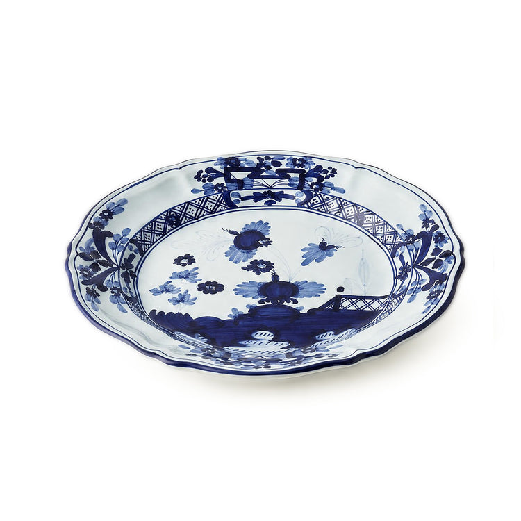 Piatto piano 25cm Garofano Blu