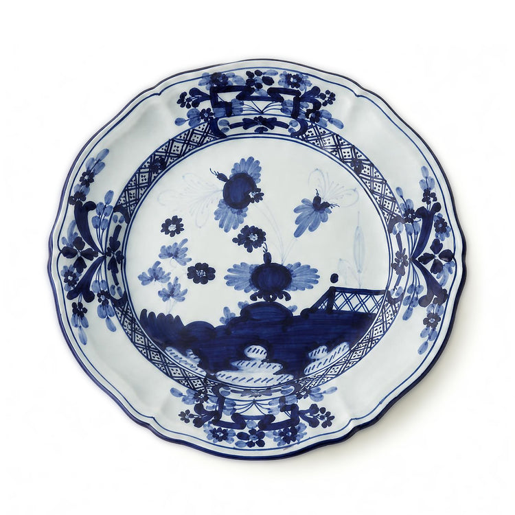 Piatto piano 28cm Garofano Blu