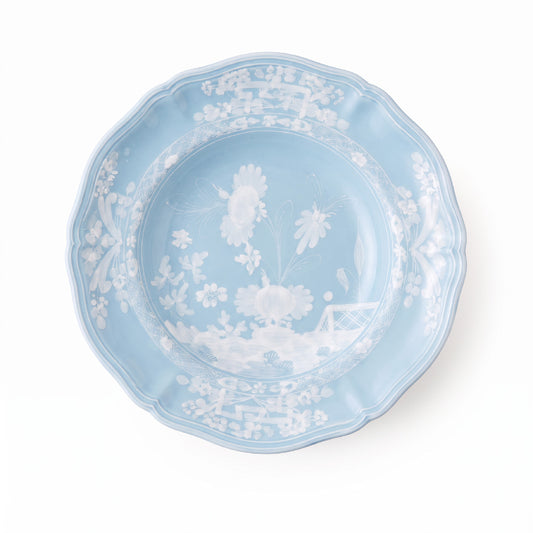 Piatto fondo 25cm Garofano Velato