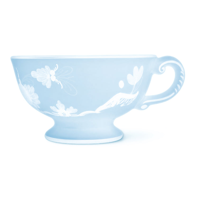 Tazza da caffelatte Garofano Velato