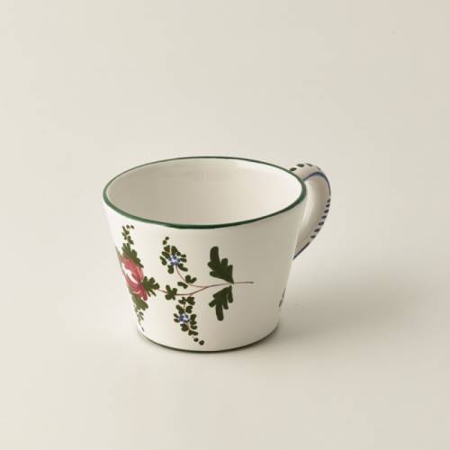 Regular cup with handle, diameter 10 cm