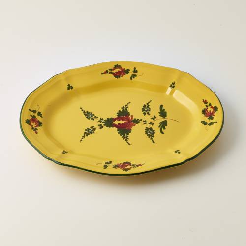 Oval serving dish, 38 x 30 cm