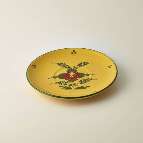 Regular saucer for mug without handle, diameter 22.5 cm