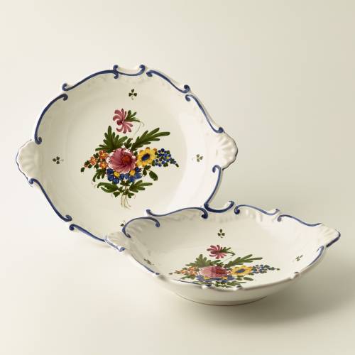 New fruit dish with handles, 29.5 x 24