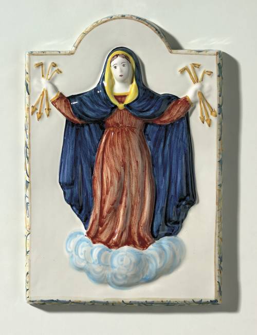 Madonna delle Grazie di Faenza. Dimensioni: 32,3 x 22 x 3,3 cm.