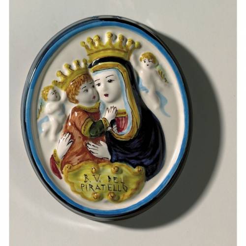 Beata Vergine del Piratallo di Imola. Forma piccola circolare. 