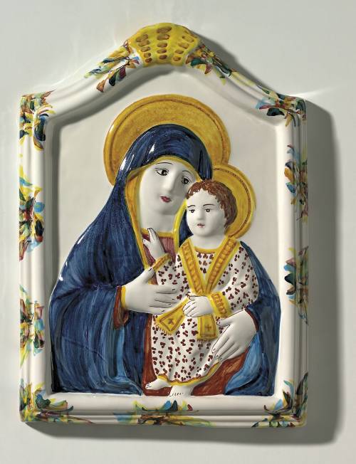 Beara Vergine San Luca di Bologna.  Dimensioni: 23,9 x 33,3 x 3,3 cm.