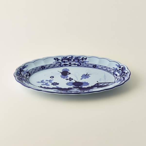 Small oval fish platter , 28 x 18 cm